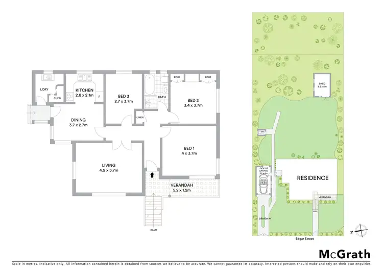 Floorplan of Homely house listing, 175 Edgar Street, Condell Park NSW 2200