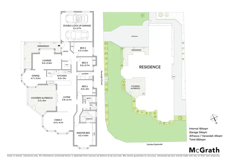 Floorplan of Homely house listing, 16 Parklea Esplanade, Mountain Creek QLD 4557