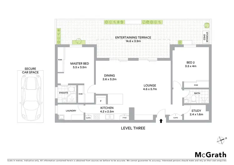 Floorplan of Homely apartment listing, 19/27-51 Palmer Street, Woolloomooloo NSW 2011