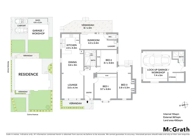 Floorplan of Homely house listing, 15 Cairns Avenue, Newtown VIC 3220