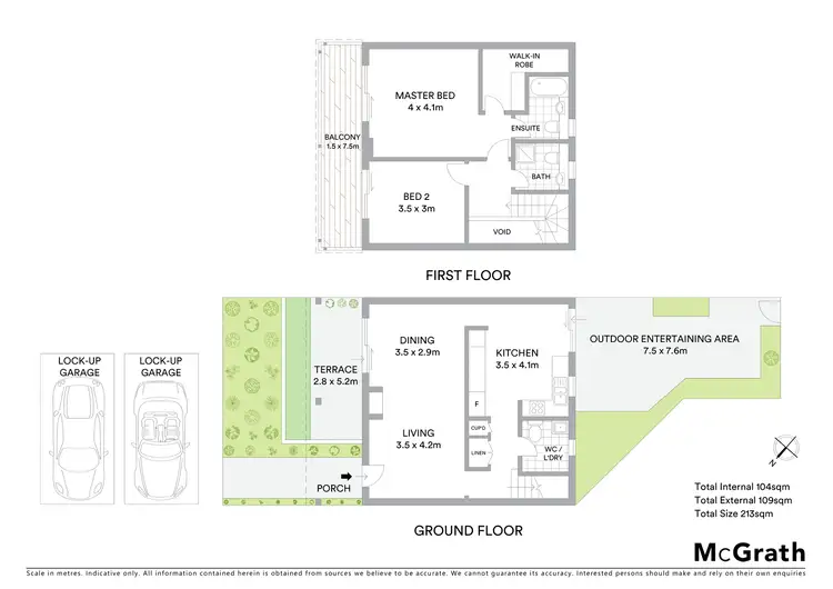 Floorplan of Homely townhouse listing, 148 Darling Street, Balmain NSW 2041