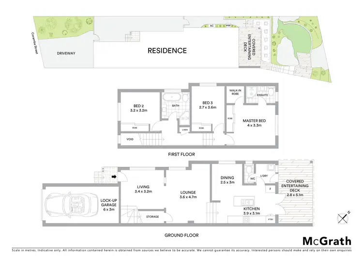 Floorplan of Homely house listing, 1/6 Coramba Street, North Balgowlah NSW 2093