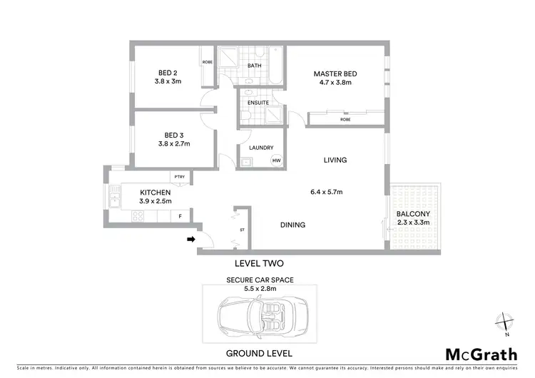 Floorplan of Homely unit listing, 7/9 Page Avenue, Wentworth Falls NSW 2782