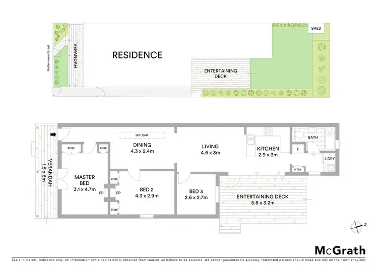 Floorplan of Homely house listing, 100 Holtermann Street, Crows Nest NSW 2065