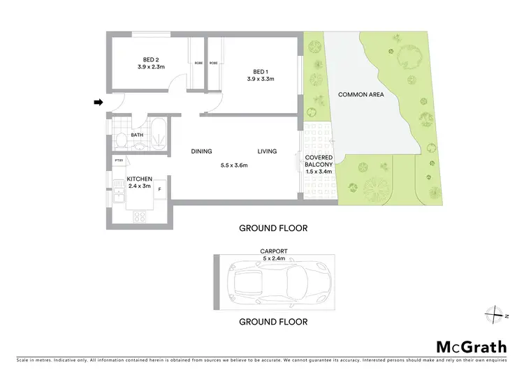 Floorplan of Homely apartment listing, 5/6 Michele Road, Cromer NSW 2099