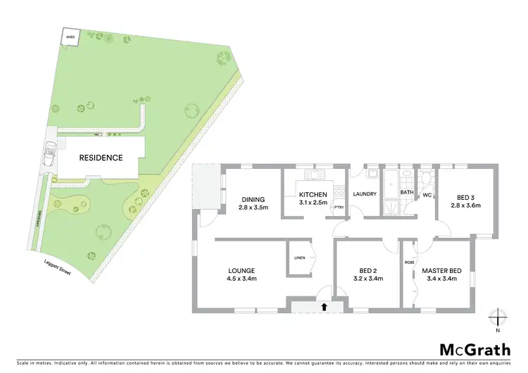 Floorplan of Homely house listing, 21 Leggett Street, Wanniassa ACT 2903