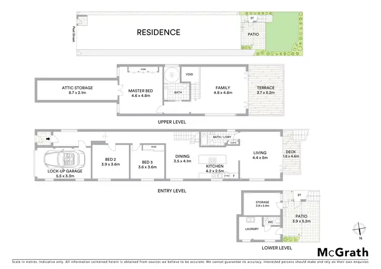 Floorplan of Homely house listing, 9 Peel Street, Dover Heights NSW 2030