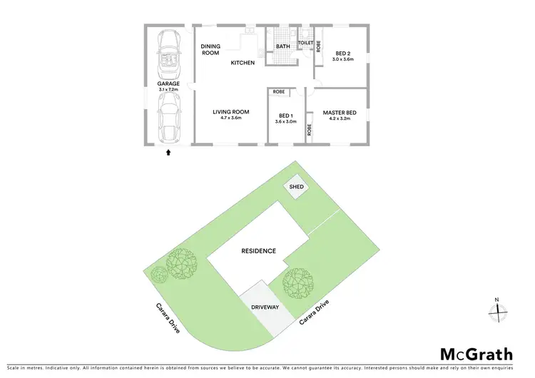 Floorplan of Homely house listing, 33 Carara Drive, Kawana QLD 4701