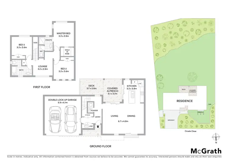 Floorplan of Homely house listing, 25 Cicada Close, Buderim QLD 4556
