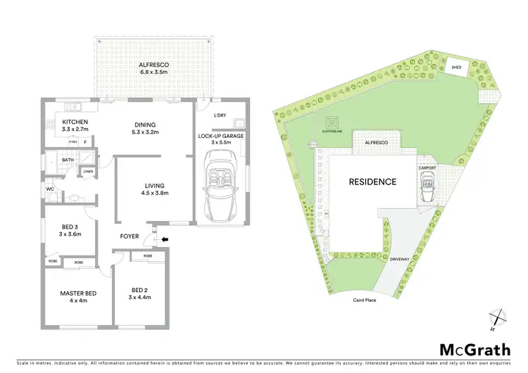 Floorplan of Homely house listing, 23 Caird Place, Seven Hills NSW 2147