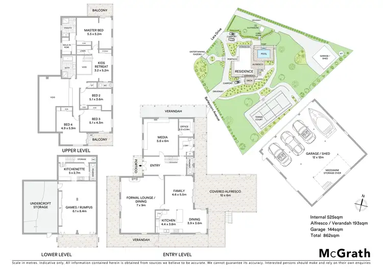 Floorplan of Homely house listing, 44 Lara Drive, Buderim QLD 4556