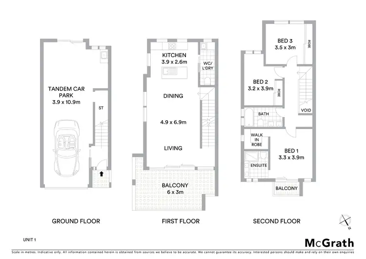 Floorplan of Homely townhouse listing, 1/95 Franklin Street, Annerley QLD 4103