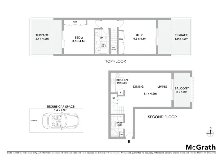 Floorplan of Homely apartment listing, 8/199 Bourke Street, Darlinghurst NSW 2010