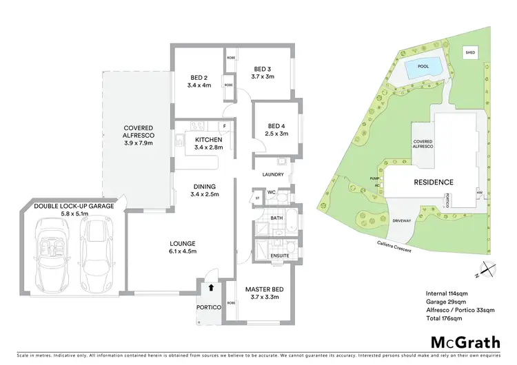 Floorplan of Homely house listing, 17 Callistra Crescent, Buderim QLD 4556