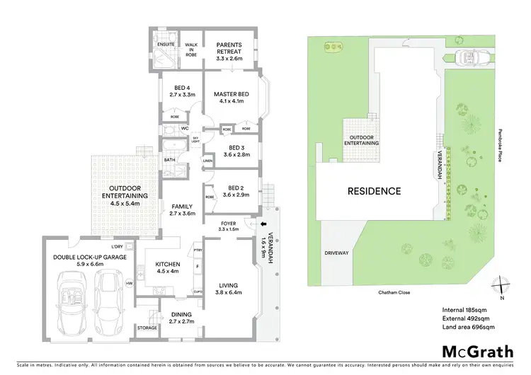 Floorplan of Homely house listing, 3 Pembroke Place, Belrose NSW 2085