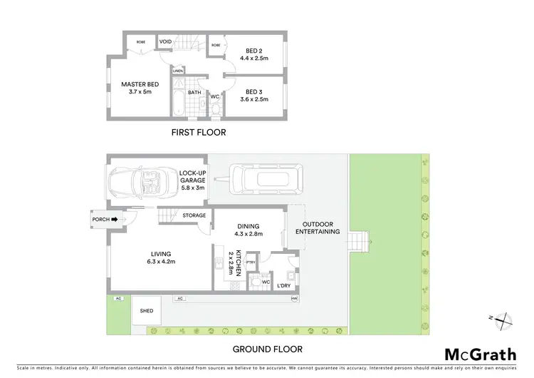 Floorplan of Homely townhouse listing, 5/22 Westminster Street, Schofields NSW 2762