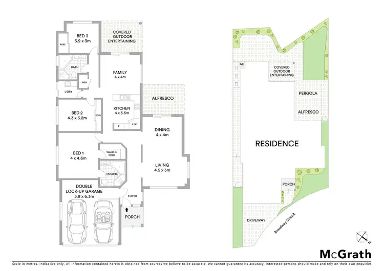 Floorplan of Homely house listing, 25 Broadway Circuit, Epping NSW 2121