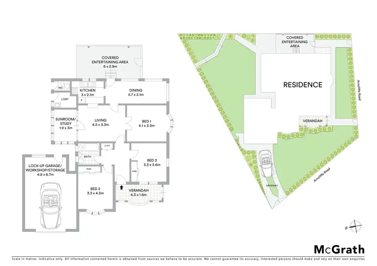 Floorplan of Homely house listing, 6 Arncliffe Road, Earlwood NSW 2206