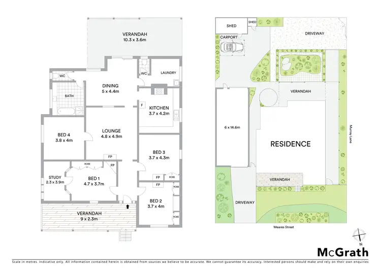 Floorplan of Homely house listing, 23 Meares Street, Mudgee NSW 2850