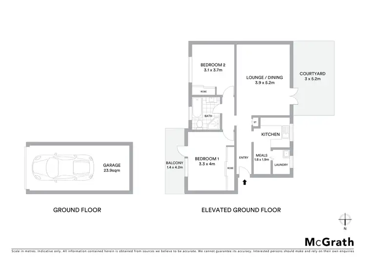 Floorplan of Homely apartment listing, 10/15 Edgeworth David Avenue, Hornsby NSW 2077
