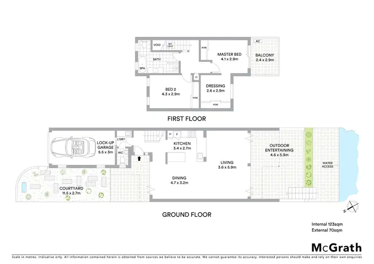 Floorplan of Homely apartment listing, 2/5 Sunseeker Close, Noosa Waters QLD 4566