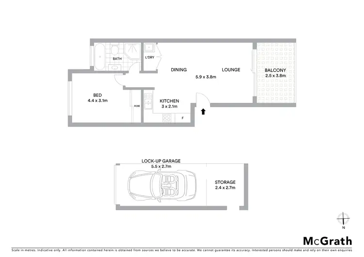 Floorplan of Homely apartment listing, 24/16 Lydbrook Street, Westmead NSW 2145