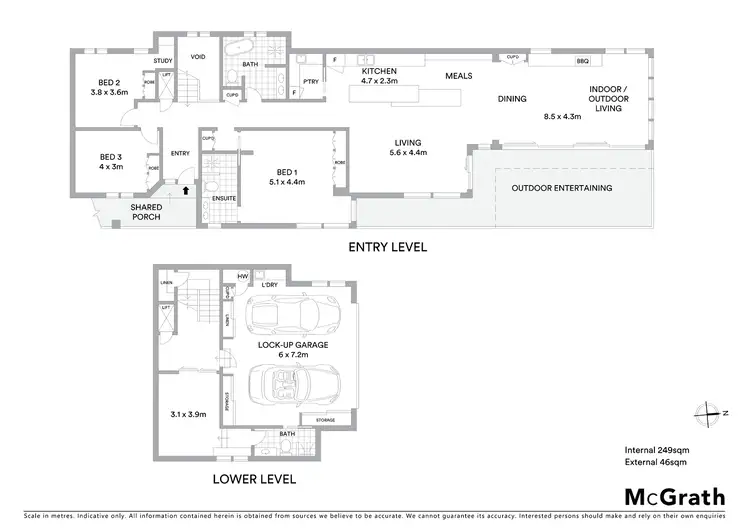 Floorplan of Homely apartment listing, 2/21 Grosvenor Road, Terrigal NSW 2260