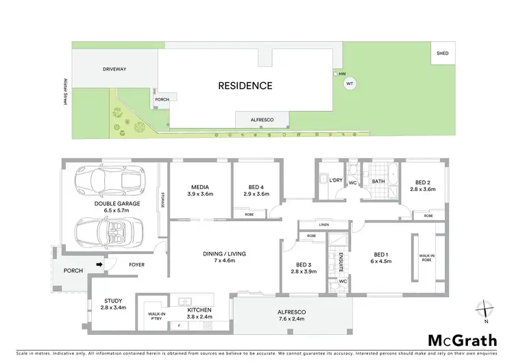Floorplan of Homely house listing, 43 Alistair Street, Glenvale QLD 4350