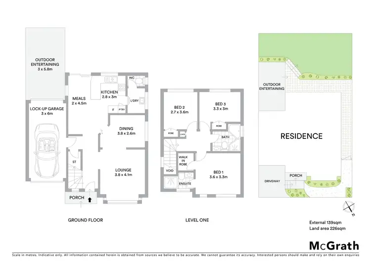 Floorplan of Homely townhouse listing, 3/64 Purchase Road, Cherrybrook NSW 2126