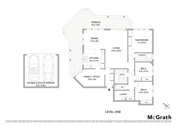 Floorplan of Homely unit listing, 7/38 Kent Street, Epping NSW 2121