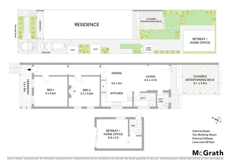 Floorplan of Homely house listing, 5 Warrigal Street, Canterbury NSW 2193