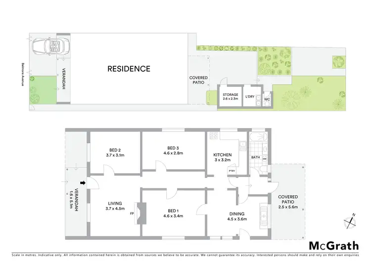 Floorplan of Homely house listing, 25 Belmore Avenue, Belmore NSW 2192