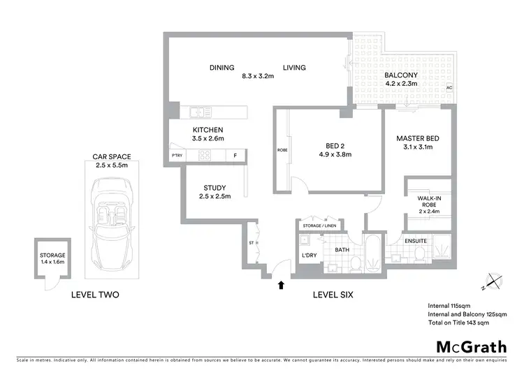 Floorplan of Homely apartment listing, 641/2 The Crescent, Wentworth Point NSW 2127