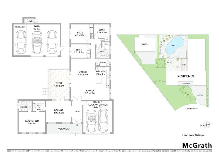 Floorplan of Homely house listing, 26 Janette Place, Oakdale NSW 2570
