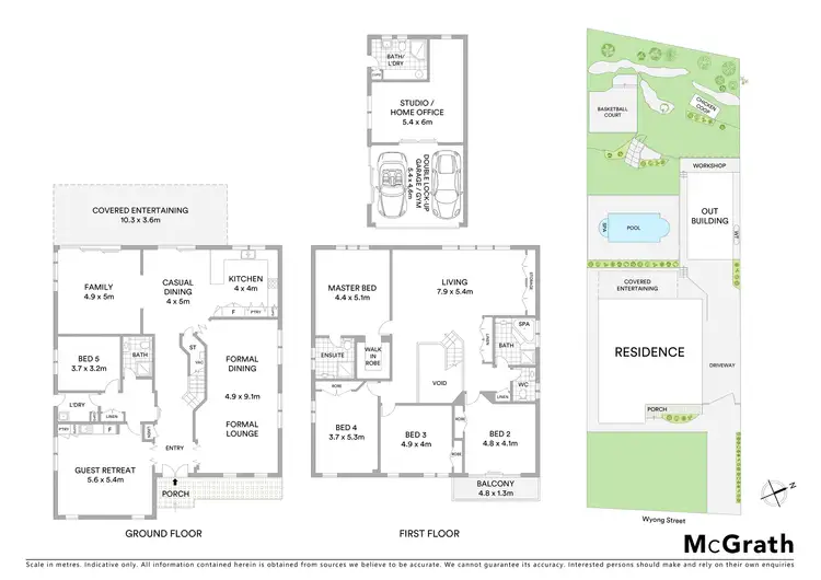 Floorplan of Homely house listing, 24 Wyong Street, Oatley NSW 2223
