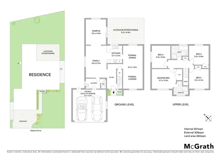 Floorplan of Homely house listing, 73 Aliberti Drive, Blacktown NSW 2148