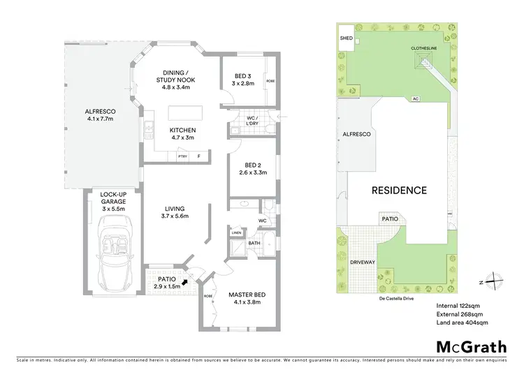 Floorplan of Homely house listing, 9 De Castella Drive, Blacktown NSW 2148