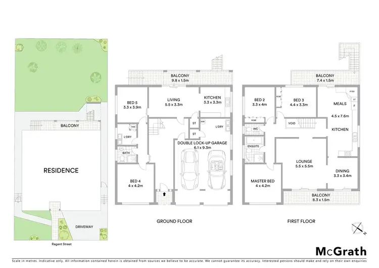 Floorplan of Homely house listing, 55 Regent Street, Bexley NSW 2207
