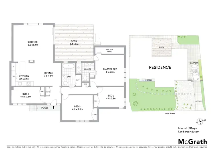 Floorplan of Homely house listing, 133A Miller Street, O'connor ACT 2602