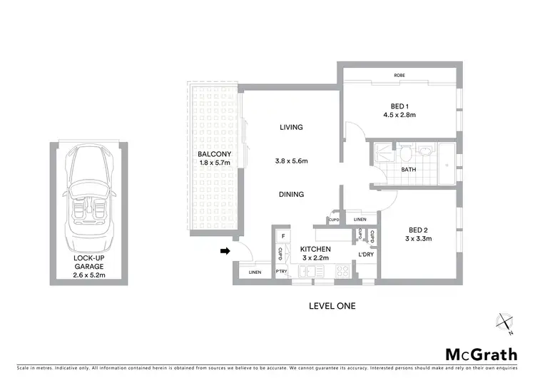 Floorplan of Homely apartment listing, 25/17-23 Wallis Parade, North Bondi NSW 2026