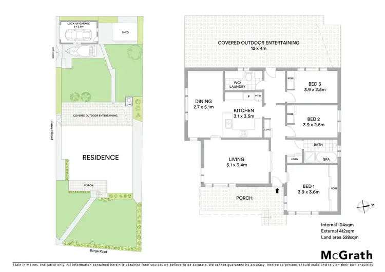 Floorplan of Homely house listing, 237 Burge Road, Woy Woy NSW 2256