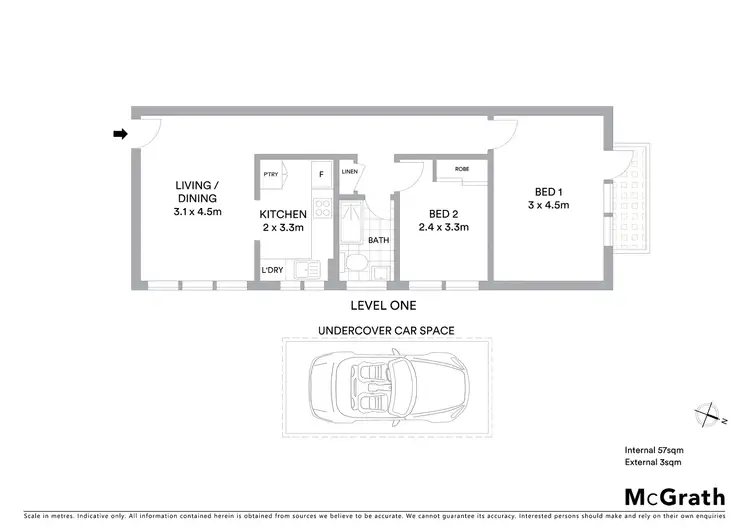 Floorplan of Homely apartment listing, 11/21 Mary Street, Hunters Hill NSW 2110