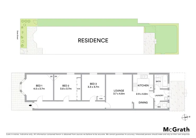 Floorplan of Homely house listing, 22 Duke Street, St Kilda VIC 3182