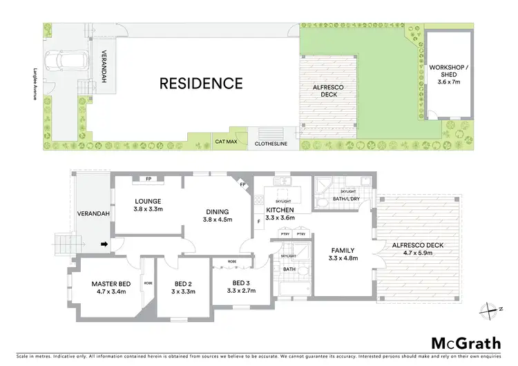 Floorplan of Homely house listing, 18 Langlee Avenue, Waverley NSW 2024