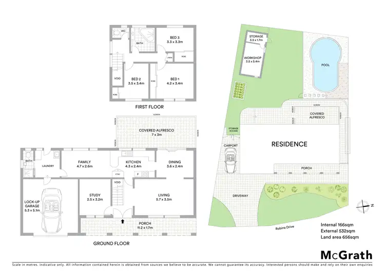 Floorplan of Homely house listing, 21 Robina Drive, Hillsborough NSW 2290