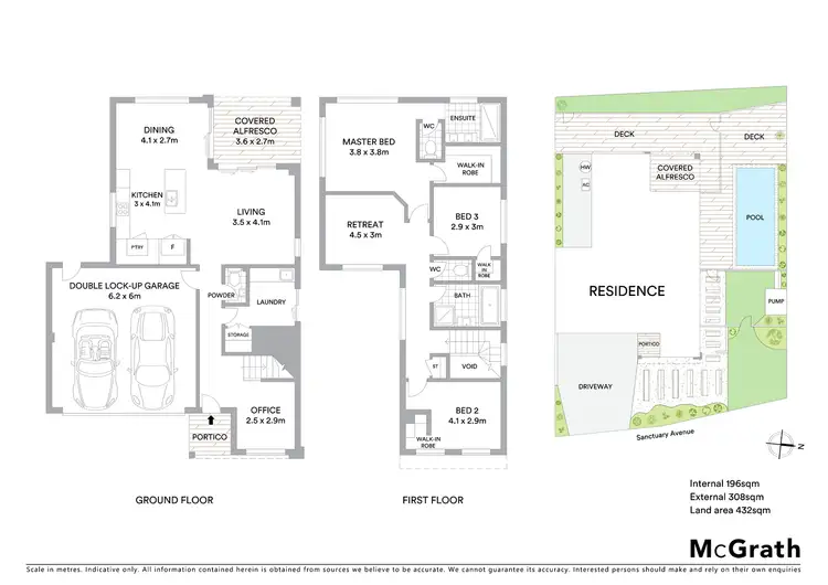 Floorplan of Homely house listing, 4 Sanctuary Avenue, Noosa Heads QLD 4567