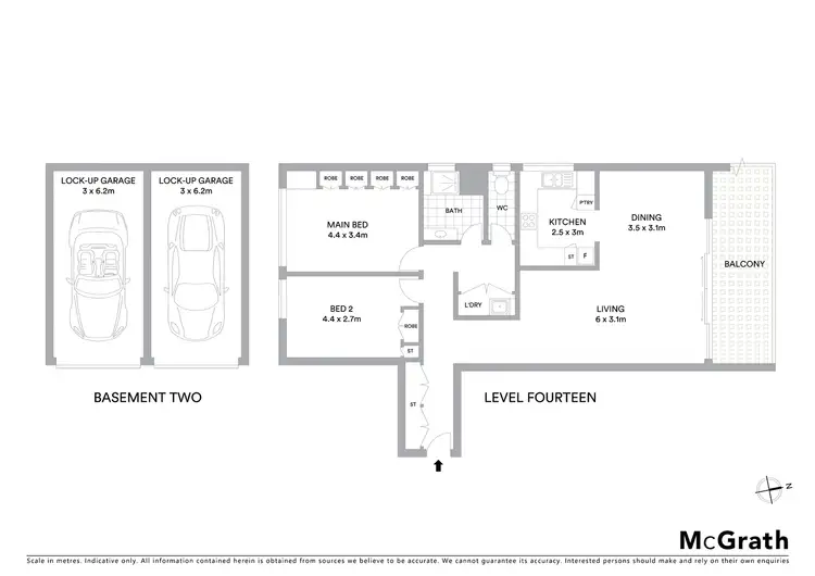Floorplan of Homely unit listing, 51/36 Glen Road, Toowong QLD 4066