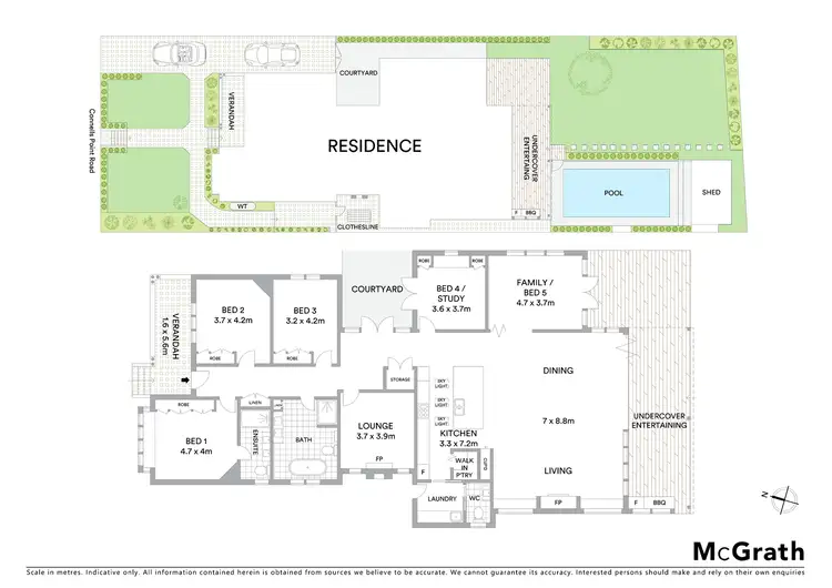 Floorplan of Homely house listing, 222 Connells Point Road, Connells Point NSW 2221
