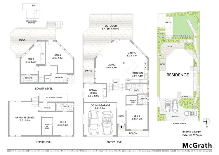 Floorplan of Homely house listing, 33 Sunrise Avenue, Terrigal NSW 2260