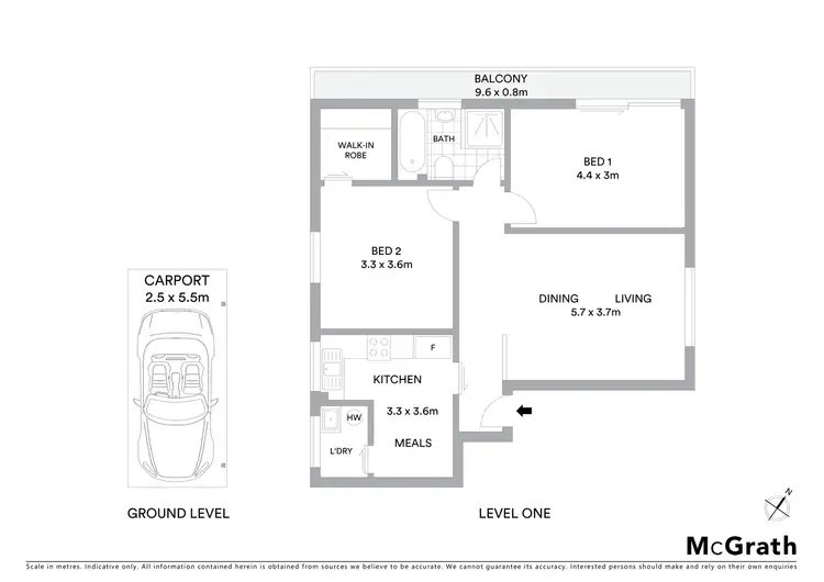 Floorplan of Homely unit listing, 3/13 Yangoora Road, Belmore NSW 2192